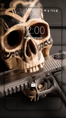 Weapons Live Wallpaper android App screenshot 1